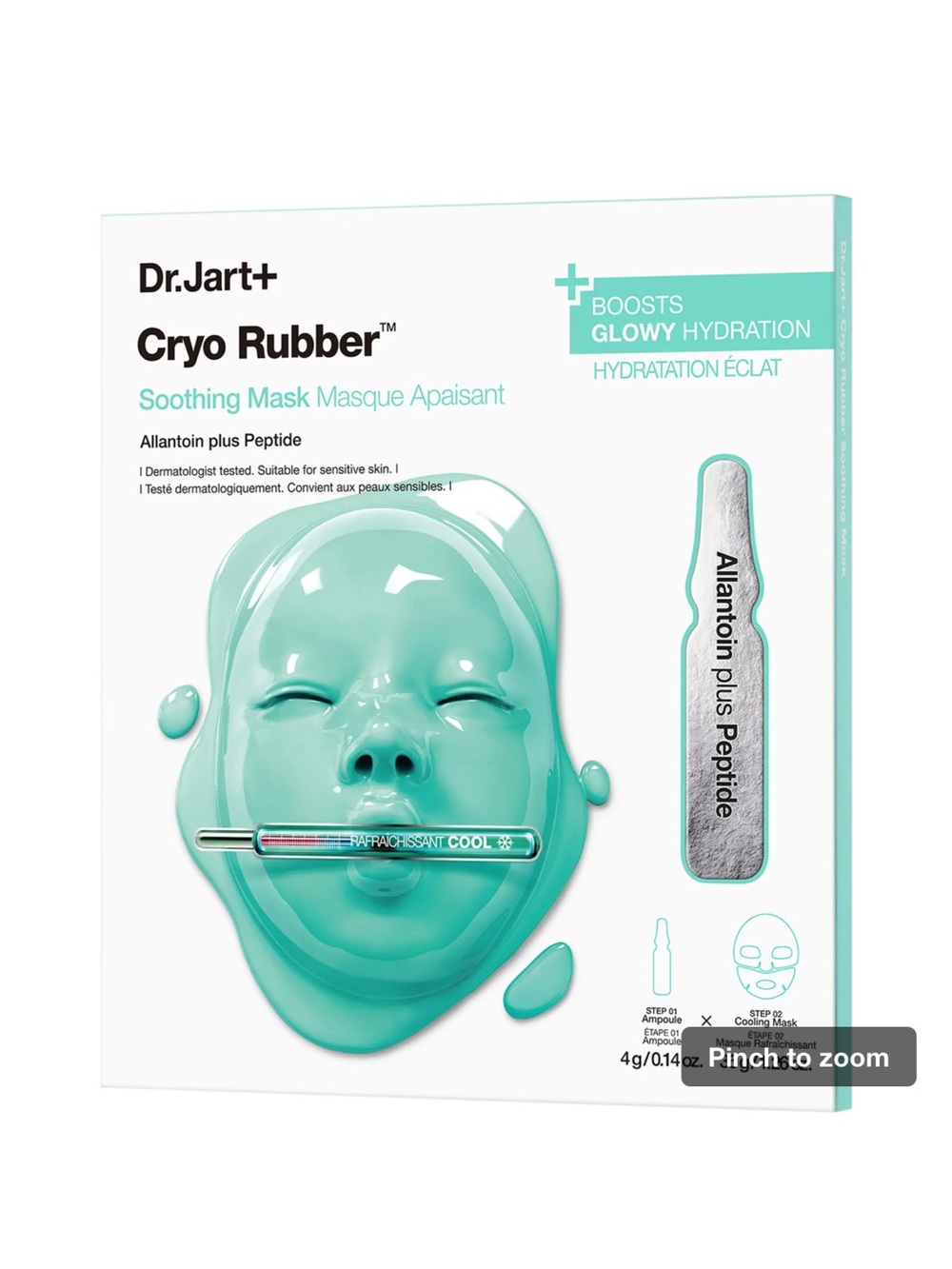 Cryo Rubber Soothing Face Mask – Dr. Jart - Picture 2 of 7